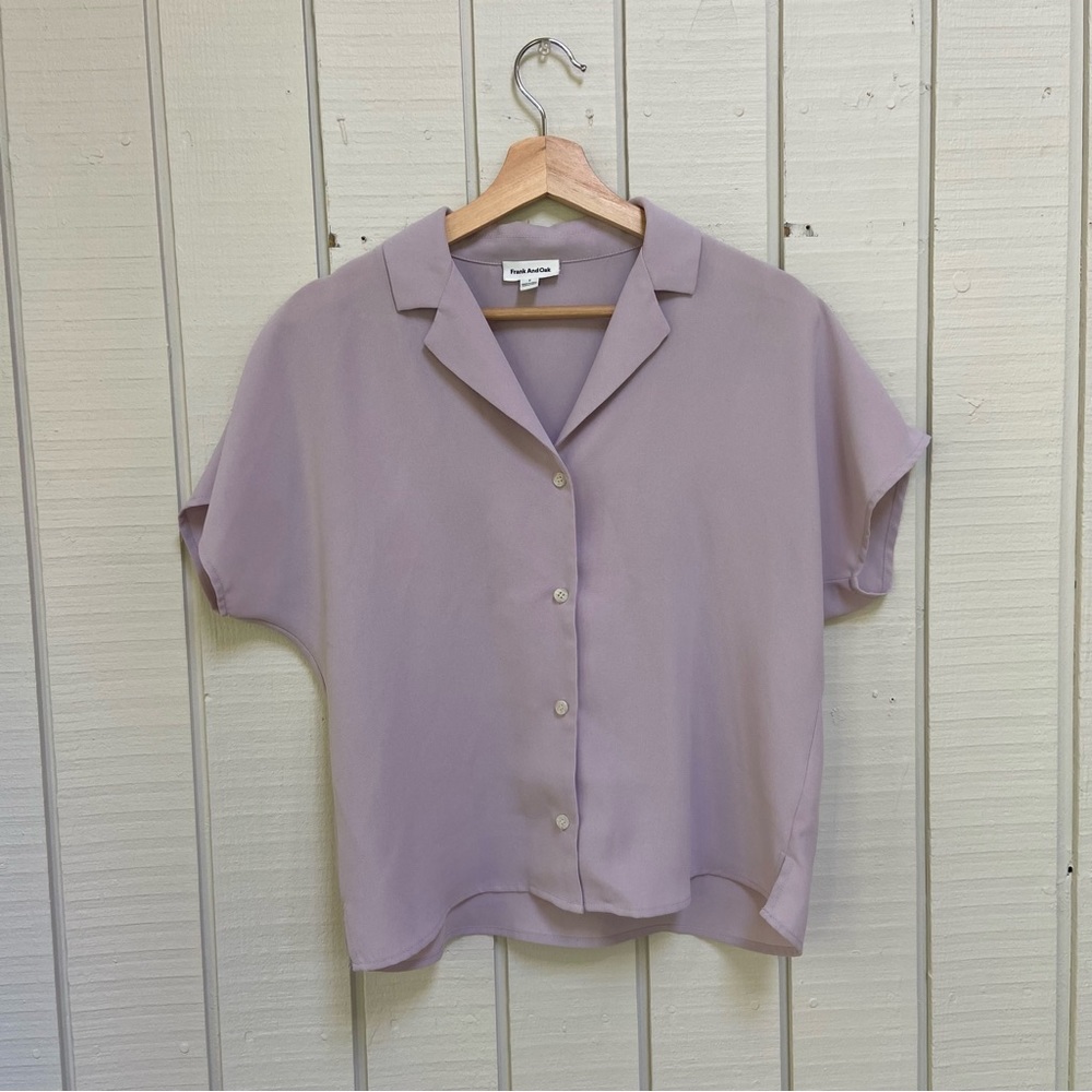 professional, lilac, lavender, purple, blouse / dress shirt